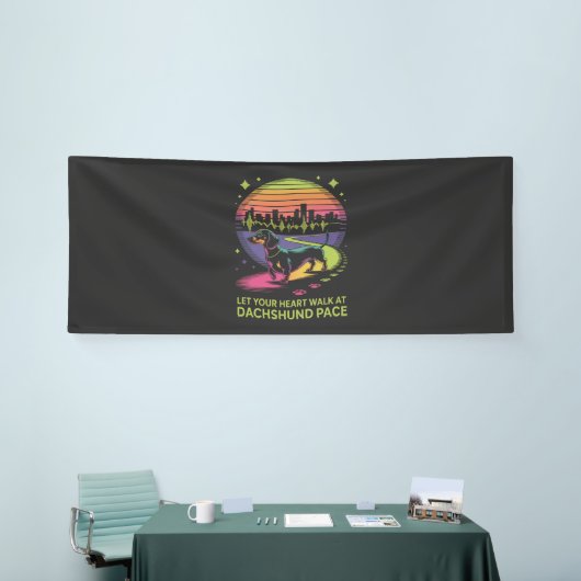 Let Your Heart Walk At Dachshund Pace Spandoek (Beurs)