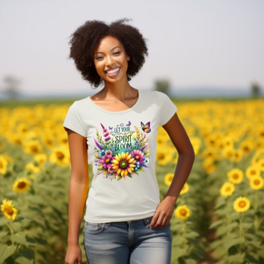 Let Your Spirit Bloom T-shirt