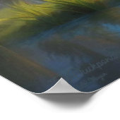 L'étang aux canards AI Fantasy Impression d'art nu (Coin)