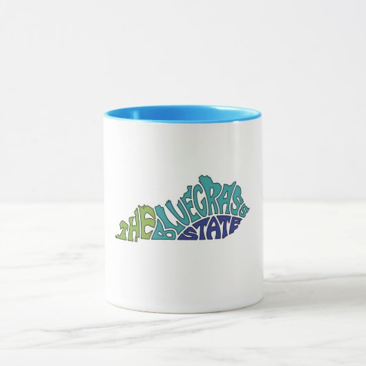 L'État de Bluegrass - Kentucky Mug (Centre)