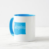 L'État De Washington En Forme De Mug (Devant gauche)