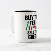 L'état d'esprit de la tasse du trader (Devant gauche)
