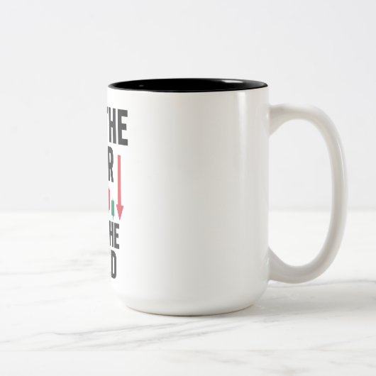 L'état d'esprit de la tasse du trader (Droit)