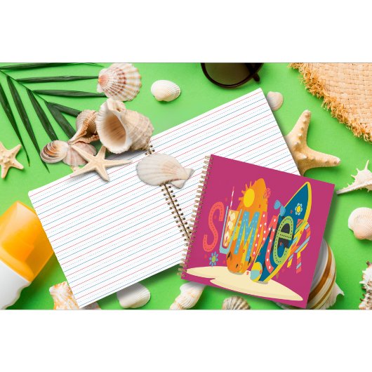 L'état d'été de l'esprit mignon Carnet spiral