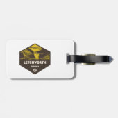 Letchworth State Park New York Bagagelabel (Achterkant horizontaal)