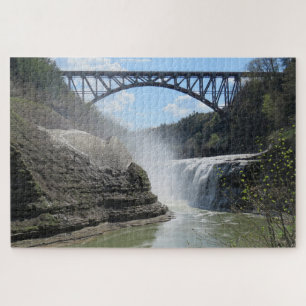 Letchworth State Park NY Landscape Schilderachtig  Legpuzzel