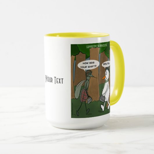 L'été au Minnesota Grosse Mug Combo (Devant droit)