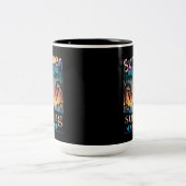 L'Été - Le Surf Est La Mug À Café Deux Tons La Plu (Centre)