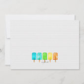 L'été saute des invitations (Dos)