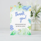 L'été sous le Baby shower marin Merci (Debout devant)