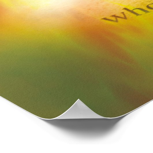 L'Eternel - affiche de l'art chrétien (Coin)