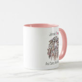 "L'Eternel aime et s'occupe de ses moutons" Mug (Devant droit)