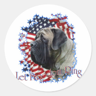 LetFreedomRing Ronde Sticker