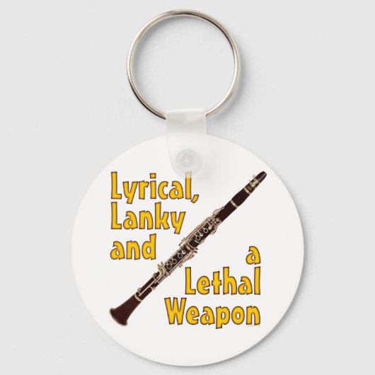 Lethal Clarinet Sleutelhanger (Voorkant)