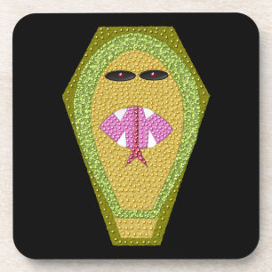 Lethal Egyptian Cobra Cork Onderzetter