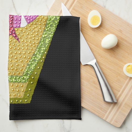 Lethal Egyptian Cobra Kitchen Theedoek (Quarter Fold)