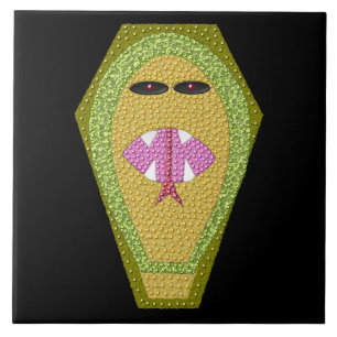 Lethal Egyptian Cobra Tile Tegeltje