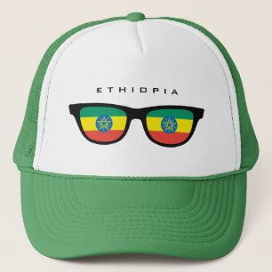 L'Ethiopie ombrage les casquettes faits sur