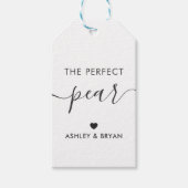 L'étiquette de poire parfaite, Étiquette de cadeau (Devant)