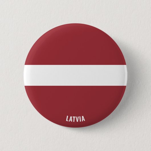 Letland Flag Cute Patriotic Ronde Button 5,7 Cm (Voorkant)