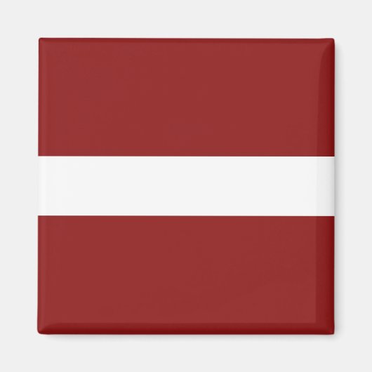 Letland Flag Magnet Magneet (Voorkant)