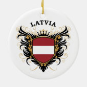 Letland Keramisch Ornament (Achterkant)