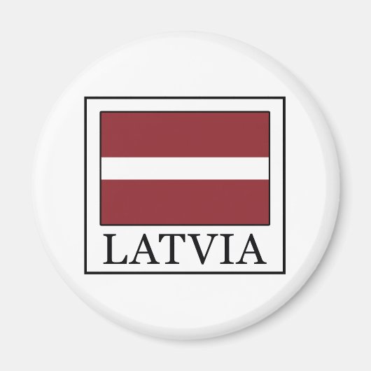 Letland Magneet (Voorkant)