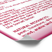 Letland Poster (Hoek)