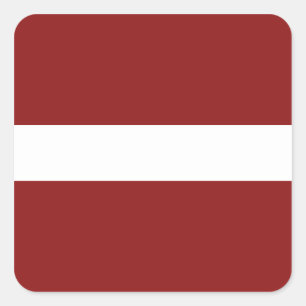 Letland Vlag Sticker