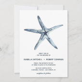 L'étoile bleue | FAIRE-PART DE MARIAGE (Devant)