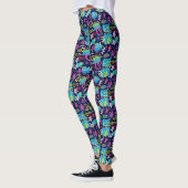 L'étoile Turquoise Leggings (Gauche)