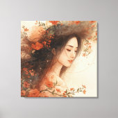L'étreinte de Mère Nature - Art mural boho (Recto)