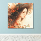 L'étreinte de Mère Nature - Art mural boho (Insitu (Plancher de Bois))