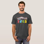 Lets All Go to the Library Marching Books gift T-shirt (Voorkant volledig)
