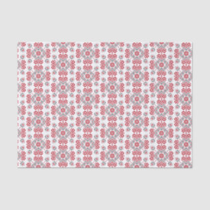 Lets Auseklis Folk art geometric medallion Tissuepapier