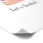 LET'S BAKE - strawberry poster (Coin)