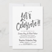 Let's Celebrate | Posthuwelijk Kaart (Voorkant)