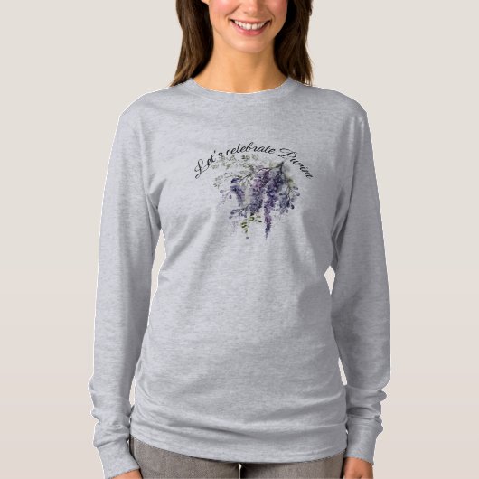 "Let's celebrate Purim'" T-Shirt (Devant)