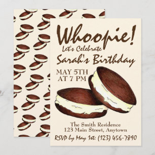 Let's Celebrate! Whoopie Pies Birthday Party Kaart