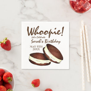 Let's Celebrate! Whoopie Pies Birthday Party Servet