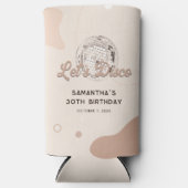 Lets Disco 30e verjaardag Retro Groovy 70s Custom (Voorkant)