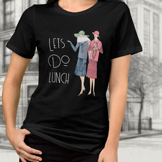 Lets Do Lunch DAMES Tri-Blend Shirt