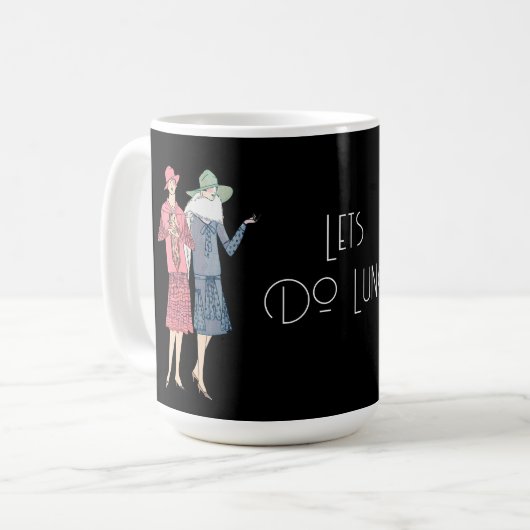 Lets Do Lunch Mok (Voorkant links)