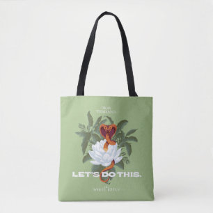 "Let's Do This" Cobra - De Witte Lotus Draagtas