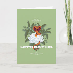 "Let's Do This" Cobra - De Witte Lotus Kaart