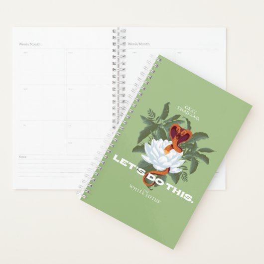 "Let's Do This" Cobra - De Witte Lotus Planner (Display)