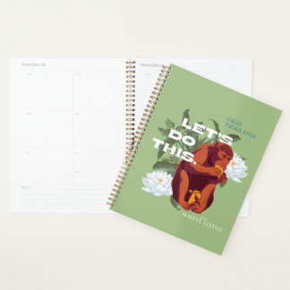 Let's Do This Monkey beroemd gemaakt door The Whit Planner