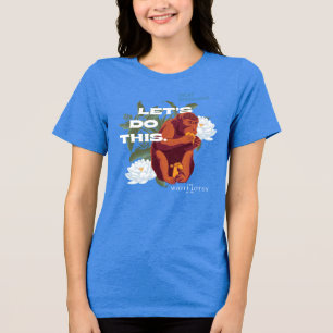Let's Do This Monkey beroemd gemaakt door The Whit Tri-Blend Shirt