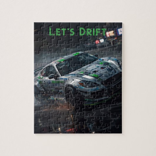 Let's Drift 8x10 Puzzle (Vertical)