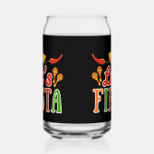 Let's Fiesta Cinco de Mayo Blikvorm Glas (Rechts)